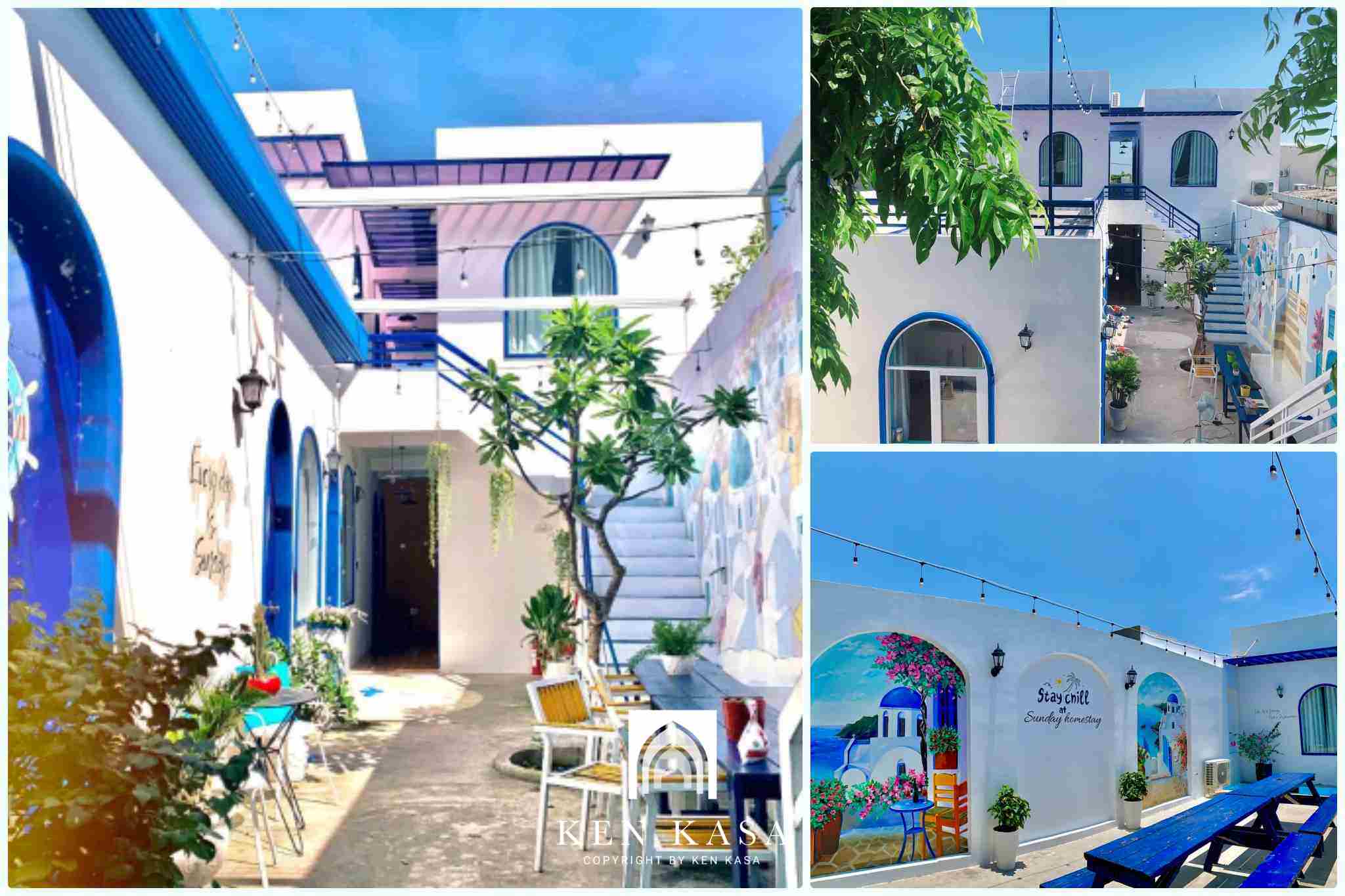 Mẫu nhà homestay trong phố Sunday homestay 